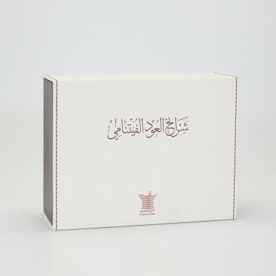 China Caja de regalo de perfume de almacenamiento de imán Caja vacía de perfume de impresión de etiqueta privada en venta