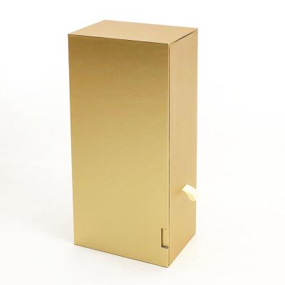China Customized Paper Wine Gift Boxes Champagne Gift Box Cardboard Magnetic Closure for sale