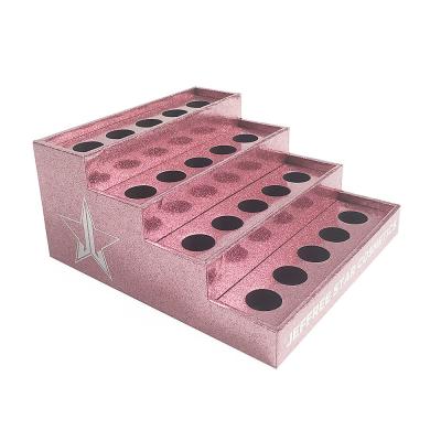 China Table Top Display Box Lipstick Counter Cosmetic Packaging Boxes With EVA Foam for sale