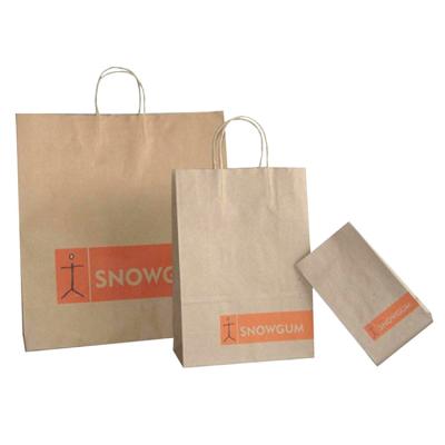 China 100% Recycled Paper Bag Eco Friendly Reinforced Handle Craft Paper Bags for sale