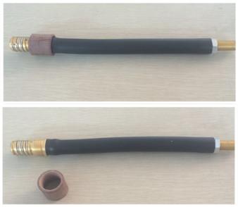 China MIG/MAG Binzel type MB 25 AK FX flexible swan neck spare parts for sale