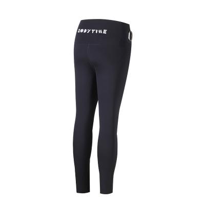 China BODYTIME EMS Leggings Black Nylon Fitness Pants Women'S Yoga Pants Thin Professional Running Quick-Drying Tights for sale