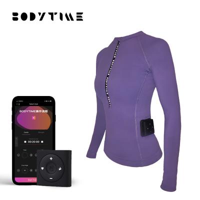 China BODYTIME Long Sleeve Fitness Tops  Microcurrent Wearable Ems Gym Equipment for sale