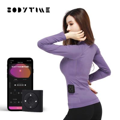 China Body Fat Burning Workout Outfit Sets Electrical Muscular Stimulation Female Gym Wear for sale
