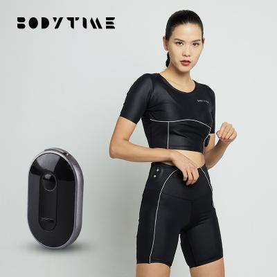 China BODYTIME Womens Fitness Clothing Short Sleeve Cycling Shirt 	Customized Logo for sale