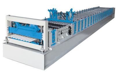 China Light Steel Stud Profiles 5.5KW Roll Forming Machine PLC Roofing Sheet Machine for sale
