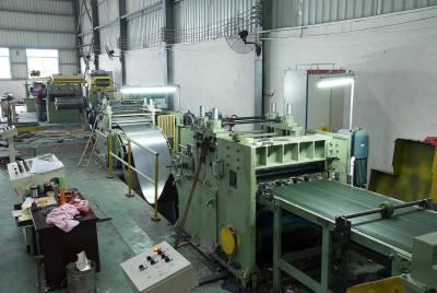 China 42CrMo Steel Coil Cut To Length Line Tinplate Sheet Metal Straightening Machine for sale