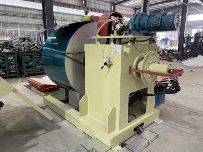 China 10 Tons 500mm Hydraulic Uncoiler Machine Sheet Metal Decoiler for sale