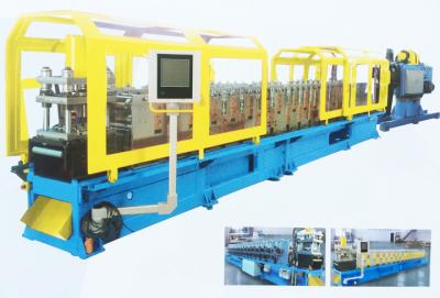 China PPGI Chrome Roll Forming Equipment 5.5KW Roof Panel Machine Rack Display Shelf for sale