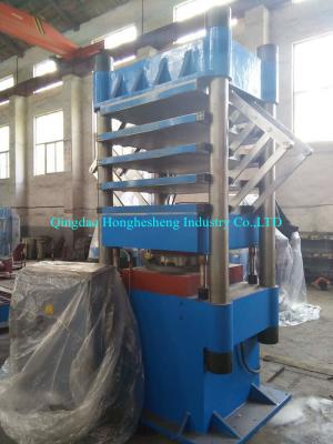 China EVA Foam Rubber Sheets Vulcanizing Press EVA Mat Foaming Machine 4 Working Layers for sale
