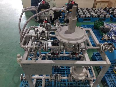 Chine Fait sur commande monté par dérapage automatisé usine des tubulures de vannes de régulation de préparation d'air à vendre