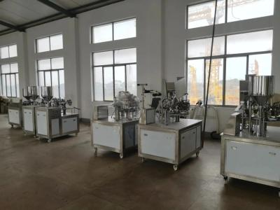 中国 Cosmetic Filling Sealing Custom Automated Machines For Paste Cream Food Glue Tube 販売のため