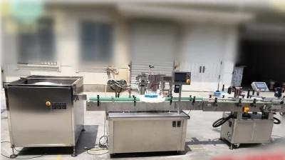 China E-Liquid Fully Automatic Spray Filling Machine Non -Standard Automation Machinery en venta