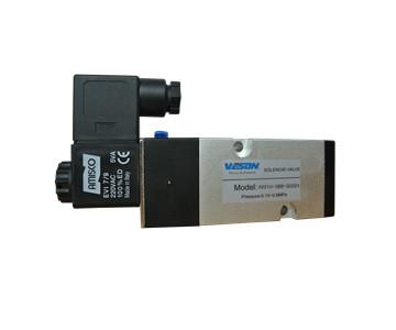 China Aluminum Alloy 5 Way 2 Position Solenoid Valve , Air Operated Solenoid Valve IP65 for sale