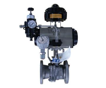 China Water Media Pneumatic On Off Valve DN25-DN500 With ISO 9001 Pneumatic Air Control Valve for sale