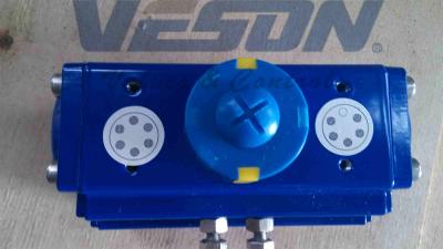 China Compact Design Rack And Pinion Valve Actuator Used In Ball / Butterfly Valve for sale