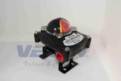China Instalación fácil de la caja de interruptor de límite del indicador de posición de la vávula de bola del actuador neumático en venta