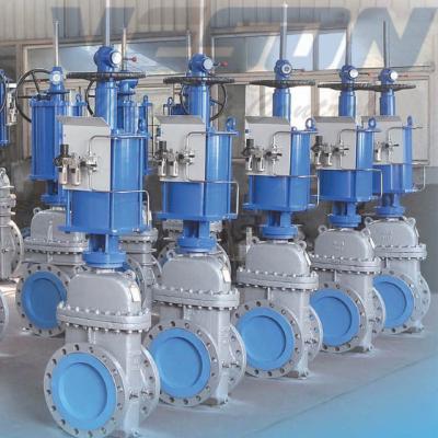 China Carbon Steel Pneumatic Gate Valve Actuator / Linear Rotary Actuator Heavy Duty for sale