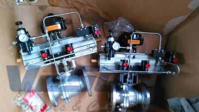 China Quarter Turn  3 Position Pneumatic Actuator For Automated Web Handling Systems for sale