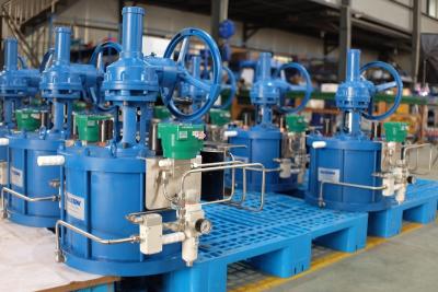 China Linear Pneumatic Valve Actuator Automating Most Types Of Rising Stem Valve for sale