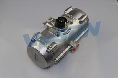 China Durable Stainless Steel Pneumatic Actuator / Quarter Turn Valve Actuator Anticorrosive for sale