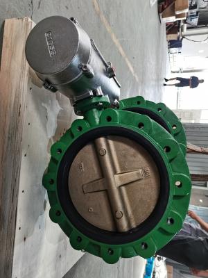 China SS316 Pneumatic Butterfly Valve Air Operated Marine Service  Seawater ABS Certificate for shipside use for sale