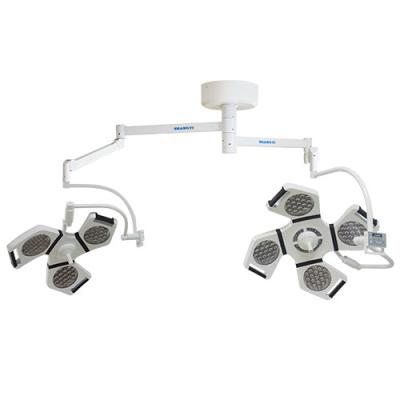 China Double Dome LED Operating Room Lights Medical Lamp With Rotatable Spring Arm for sale