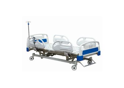 China Multifunction Electric Hospital Patient Bed , Hospital Bed With Mattress / Side Rails for sale