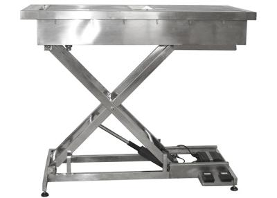 China Electric Lifting Veterinary Stainless Steel Surgical Table , Veterinary Dental Table for sale