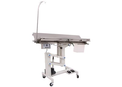 China Veterinary Treatment Tables With Infusion Pole , VET Animal Operating Table High Strength for sale