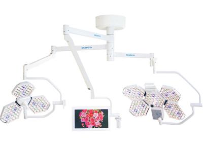 China Operating Room LED Surgical Lights with SONY Camera / 3 Rotary Arm 3500k-5000k for sale