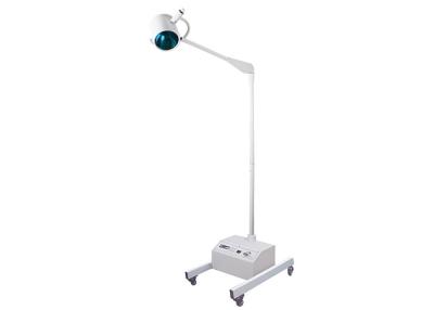 China Mobile Standing Medical Exam Lamps , Gooseneck Operating Room Lights With Battery for sale