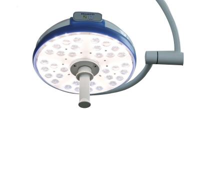 China 30cm Diameter Single Dome Ceiling Mounted Surgical Light With 35pcs Bulbs for sale
