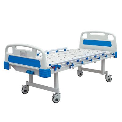 China Hf-818 3 Function Hospital Patient Bed Manual Hospital Folding Bed Stainless Steel for sale