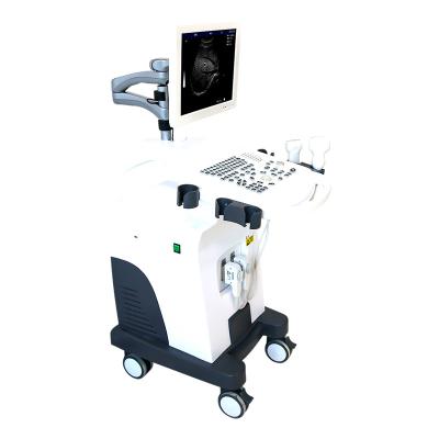 China 4 Probe Trolley 4D Color Doppler Ultrasound Scanner for sale