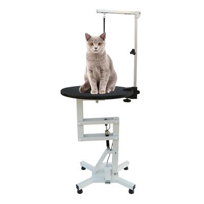 China Electric Cross SS Veterinary Surgery Table For Pet Grooming for sale