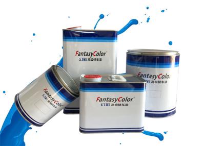 China Low Viscosity 2k Automotive Clear Coat Paint Mirror Effect Road Marking Paint for sale