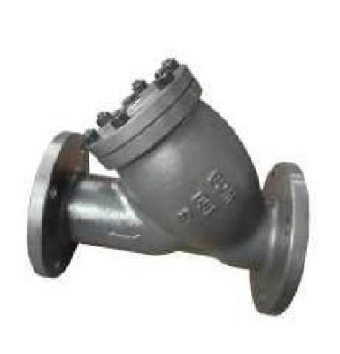 China Dn65 304 Water Oil Y Type Strainer Diverter Valve Water Filter Cast Steel en venta