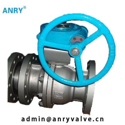 China Class 150~1500 Forged Steel A105 Body A105+ENP Ball Fixed Ball Valve for sale