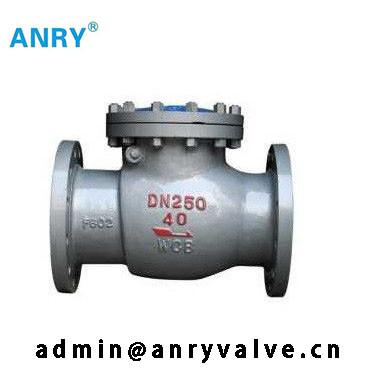 China Industry GOST Check Valve Steel 20 Swing Lift Type  API CE Certification for sale