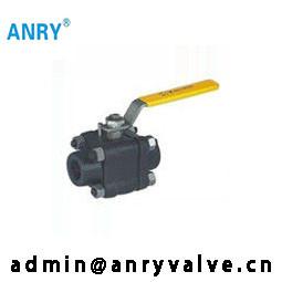 China Female Industrial Ball Valve 3 Pieces F304 F316  NPT BSP Welding 1 Inch for sale