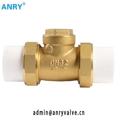 China DN50 Water Brass Check Valve  Block Reverse Flow for sale