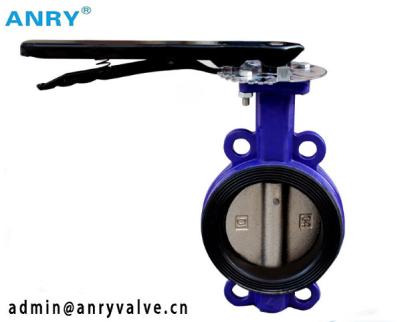 China Water Stainless Steel Butterfly Valve SS304 Disc PN16  Wafer Type Butterfly Valve for sale