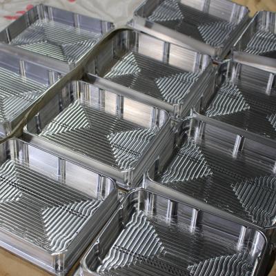 Китай части CNC допуска 0.01mm филируя алюминиевые с Sandblasting анодируя финиш природы поверхностный продается