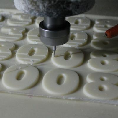 China Revestimento de superfície plástico fazendo à máquina do chapeamento de Chrome das peças do ABS do CNC da criação de protótipos plástica rápida do OEM à venda