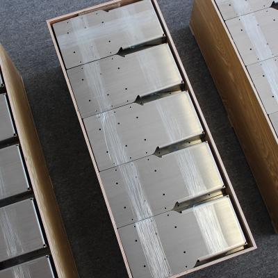 Китай Изготовленные на заказ части компонентов металлического листа точности с Удаление заусенцев крася покрытием порошка продается