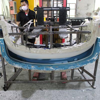 China Modelação por injeção plástica de reação peças automotivos grandes que Deburring o revestimento de superfície de pintura à venda