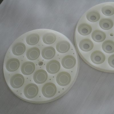 Китай Подгонянные механические части CNC пластиковые PP зашкурить Sandblasting поверхностный финиш продается