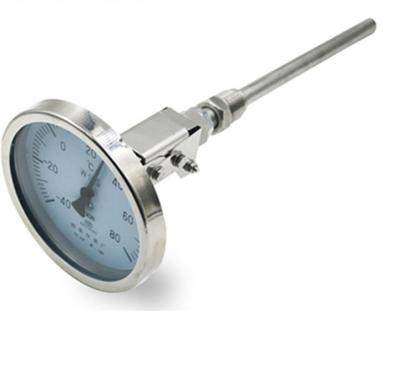 China Back Install Bimetal Temperature Gauge WSS Water Thermometer for sale