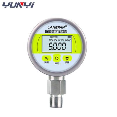 China 80mm Mini Hydraulic Digital Manometer Natural Gas Pressure Gauge for sale